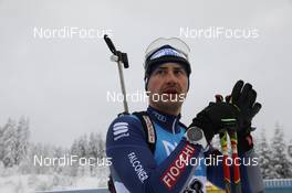 13.01.2021, Oberhof, Germany (GER): Dominik Windisch (ITA) -  IBU World Cup Biathlon, sprint men, Oberhof (GER). www.nordicfocus.com. © Manzoni/NordicFocus. Every downloaded picture is fee-liable.