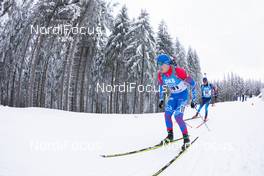 13.01.2021, Oberhof, Germany (GER): Igor Malinovskii (RUS) -  IBU World Cup Biathlon, sprint men, Oberhof (GER). www.nordicfocus.com. © Manzoni/NordicFocus. Every downloaded picture is fee-liable.