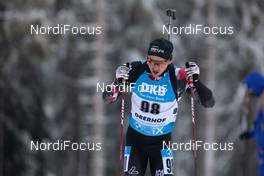 13.01.2021, Oberhof, Germany (GER): Patrick Jakob (AUT) -  IBU World Cup Biathlon, sprint men, Oberhof (GER). www.nordicfocus.com. © Manzoni/NordicFocus. Every downloaded picture is fee-liable.
