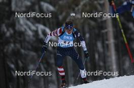 13.01.2021, Oberhof, Germany (GER): Paul Schommer (USA) -  IBU World Cup Biathlon, sprint men, Oberhof (GER). www.nordicfocus.com. © Manzoni/NordicFocus. Every downloaded picture is fee-liable.