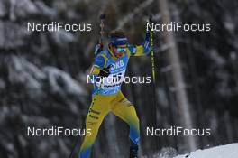 13.01.2021, Oberhof, Germany (GER): Peppe Femling (SWE) -  IBU World Cup Biathlon, sprint men, Oberhof (GER). www.nordicfocus.com. © Manzoni/NordicFocus. Every downloaded picture is fee-liable.