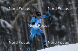 13.01.2021, Oberhof, Germany (GER): Simon Desthieux (FRA) -  IBU World Cup Biathlon, sprint men, Oberhof (GER). www.nordicfocus.com. © Manzoni/NordicFocus. Every downloaded picture is fee-liable.
