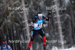 13.01.2021, Oberhof, Germany (GER): Adam Runnalls (CAN) -  IBU World Cup Biathlon, sprint men, Oberhof (GER). www.nordicfocus.com. © Manzoni/NordicFocus. Every downloaded picture is fee-liable.