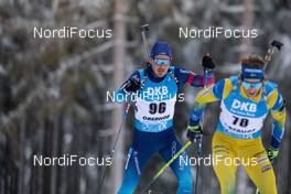 13.01.2021, Oberhof, Germany (GER): Joscha Burkhalter (SUI) -  IBU World Cup Biathlon, sprint men, Oberhof (GER). www.nordicfocus.com. © Manzoni/NordicFocus. Every downloaded picture is fee-liable.