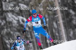 13.01.2021, Oberhof, Germany (GER): Kirill Streltsov (RUS) -  IBU World Cup Biathlon, sprint men, Oberhof (GER). www.nordicfocus.com. © Manzoni/NordicFocus. Every downloaded picture is fee-liable.