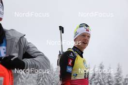 13.01.2021, Oberhof, Germany (GER): Johannes Thingnes Boe (NOR) -  IBU World Cup Biathlon, sprint men, Oberhof (GER). www.nordicfocus.com. © Manzoni/NordicFocus. Every downloaded picture is fee-liable.