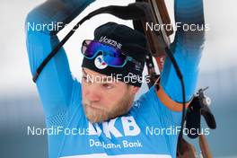 13.01.2021, Oberhof, Germany (GER): Antonin Guigonnat (FRA) -  IBU World Cup Biathlon, sprint men, Oberhof (GER). www.nordicfocus.com. © Manzoni/NordicFocus. Every downloaded picture is fee-liable.
