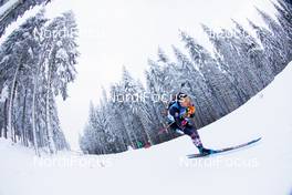 13.01.2021, Oberhof, Germany (GER): Harald Lemmerer (AUT) -  IBU World Cup Biathlon, sprint men, Oberhof (GER). www.nordicfocus.com. © Manzoni/NordicFocus. Every downloaded picture is fee-liable.