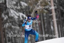 13.01.2021, Oberhof, Germany (GER): Benjamin Weger (SUI) -  IBU World Cup Biathlon, sprint men, Oberhof (GER). www.nordicfocus.com. © Manzoni/NordicFocus. Every downloaded picture is fee-liable.
