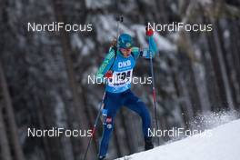 13.01.2021, Oberhof, Germany (GER): Vladislav Kireyev (KAZ) -  IBU World Cup Biathlon, sprint men, Oberhof (GER). www.nordicfocus.com. © Manzoni/NordicFocus. Every downloaded picture is fee-liable.
