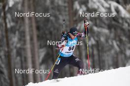 13.01.2021, Oberhof, Germany (GER): David Komatz (AUT) -  IBU World Cup Biathlon, sprint men, Oberhof (GER). www.nordicfocus.com. © Manzoni/NordicFocus. Every downloaded picture is fee-liable.