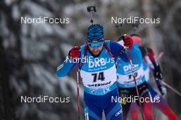 13.01.2021, Oberhof, Germany (GER): Mihail Usov (MDA) -  IBU World Cup Biathlon, sprint men, Oberhof (GER). www.nordicfocus.com. © Manzoni/NordicFocus. Every downloaded picture is fee-liable.