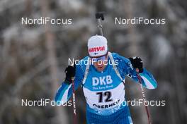 13.01.2021, Oberhof, Germany (GER): Jaakko Ranta (FIN) -  IBU World Cup Biathlon, sprint men, Oberhof (GER). www.nordicfocus.com. © Manzoni/NordicFocus. Every downloaded picture is fee-liable.