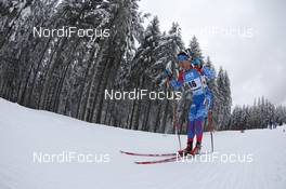 13.01.2021, Oberhof, Germany (GER): Matvey Eliseev (RUS) -  IBU World Cup Biathlon, sprint men, Oberhof (GER). www.nordicfocus.com. © Manzoni/NordicFocus. Every downloaded picture is fee-liable.