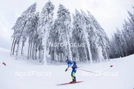 13.01.2021, Oberhof, Germany (GER): Sergey Bocharnikov (BLR) -  IBU World Cup Biathlon, sprint men, Oberhof (GER). www.nordicfocus.com. © Manzoni/NordicFocus. Every downloaded picture is fee-liable.