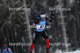 13.01.2021, Oberhof, Germany (GER): Adam Runnalls (CAN) -  IBU World Cup Biathlon, sprint men, Oberhof (GER). www.nordicfocus.com. © Manzoni/NordicFocus. Every downloaded picture is fee-liable.