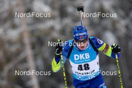 13.01.2021, Oberhof, Germany (GER): Raman Yaliotnau (BLR) -  IBU World Cup Biathlon, sprint men, Oberhof (GER). www.nordicfocus.com. © Manzoni/NordicFocus. Every downloaded picture is fee-liable.