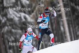 13.01.2021, Oberhof, Germany (GER): Kosuke Ozaki (JPN) -  IBU World Cup Biathlon, sprint men, Oberhof (GER). www.nordicfocus.com. © Manzoni/NordicFocus. Every downloaded picture is fee-liable.