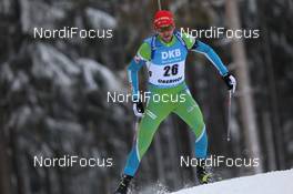 13.01.2021, Oberhof, Germany (GER): Jakov Fak (SLO) -  IBU World Cup Biathlon, sprint men, Oberhof (GER). www.nordicfocus.com. © Manzoni/NordicFocus. Every downloaded picture is fee-liable.