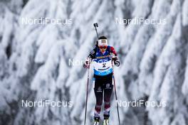 14.01.2021, Oberhof, Germany (GER): Julia Schwaiger (AUT) -  IBU World Cup Biathlon, sprint women, Oberhof (GER). www.nordicfocus.com. © Manzoni/NordicFocus. Every downloaded picture is fee-liable.