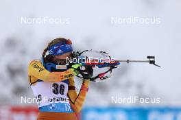 14.01.2021, Oberhof, Germany (GER): Franziska Preuss (GER) -  IBU World Cup Biathlon, sprint women, Oberhof (GER). www.nordicfocus.com. © Manzoni/NordicFocus. Every downloaded picture is fee-liable.