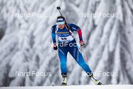 14.01.2021, Oberhof, Germany (GER): Lena Haecki (SUI) -  IBU World Cup Biathlon, sprint women, Oberhof (GER). www.nordicfocus.com. © Manzoni/NordicFocus. Every downloaded picture is fee-liable.