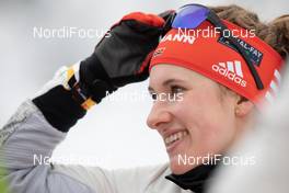 14.01.2021, Oberhof, Germany (GER): Janina Hettich (GER) -  IBU World Cup Biathlon, sprint women, Oberhof (GER). www.nordicfocus.com. © Manzoni/NordicFocus. Every downloaded picture is fee-liable.