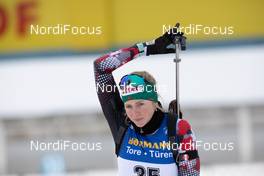 14.01.2021, Oberhof, Germany (GER): Lisa Theresa Hauser (AUT) -  IBU World Cup Biathlon, sprint women, Oberhof (GER). www.nordicfocus.com. © Manzoni/NordicFocus. Every downloaded picture is fee-liable.