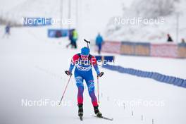 14.01.2021, Oberhof, Germany (GER): Ekaterina Noskova (RUS) -  IBU World Cup Biathlon, sprint women, Oberhof (GER). www.nordicfocus.com. © Manzoni/NordicFocus. Every downloaded picture is fee-liable.