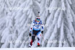 14.01.2021, Oberhof, Germany (GER): Lucie Charvatova (CZE) -  IBU World Cup Biathlon, sprint women, Oberhof (GER). www.nordicfocus.com. © Manzoni/NordicFocus. Every downloaded picture is fee-liable.