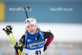14.01.2021, Oberhof, Germany (GER): Tiril Eckhoff (NOR) -  IBU World Cup Biathlon, sprint women, Oberhof (GER). www.nordicfocus.com. © Manzoni/NordicFocus. Every downloaded picture is fee-liable.