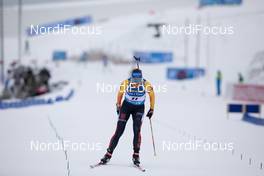 14.01.2021, Oberhof, Germany (GER): Vanessa Hinz (GER) -  IBU World Cup Biathlon, sprint women, Oberhof (GER). www.nordicfocus.com. © Manzoni/NordicFocus. Every downloaded picture is fee-liable.