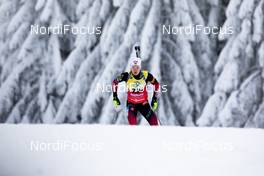 14.01.2021, Oberhof, Germany (GER): Marte Olsbu Roeiseland (NOR) -  IBU World Cup Biathlon, sprint women, Oberhof (GER). www.nordicfocus.com. © Manzoni/NordicFocus. Every downloaded picture is fee-liable.