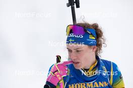 14.01.2021, Oberhof, Germany (GER): Hanna Oeberg (SWE) -  IBU World Cup Biathlon, sprint women, Oberhof (GER). www.nordicfocus.com. © Manzoni/NordicFocus. Every downloaded picture is fee-liable.