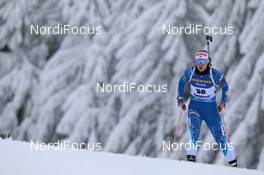 14.01.2021, Oberhof, Germany (GER): Suvi Minkkinen (FIN) -  IBU World Cup Biathlon, sprint women, Oberhof (GER). www.nordicfocus.com. © Manzoni/NordicFocus. Every downloaded picture is fee-liable.