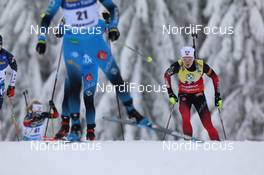 14.01.2021, Oberhof, Germany (GER): Marte Olsbu Roeiseland (NOR) -  IBU World Cup Biathlon, sprint women, Oberhof (GER). www.nordicfocus.com. © Manzoni/NordicFocus. Every downloaded picture is fee-liable.