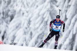 14.01.2021, Oberhof, Germany (GER): Christina Rieder (AUT) -  IBU World Cup Biathlon, sprint women, Oberhof (GER). www.nordicfocus.com. © Manzoni/NordicFocus. Every downloaded picture is fee-liable.