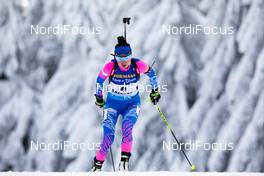 14.01.2021, Oberhof, Germany (GER): Larisa Kuklina (RUS) -  IBU World Cup Biathlon, sprint women, Oberhof (GER). www.nordicfocus.com. © Manzoni/NordicFocus. Every downloaded picture is fee-liable.