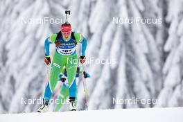 14.01.2021, Oberhof, Germany (GER): Tais Vozelj (SLO) -  IBU World Cup Biathlon, sprint women, Oberhof (GER). www.nordicfocus.com. © Manzoni/NordicFocus. Every downloaded picture is fee-liable.
