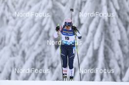14.01.2021, Oberhof, Germany (GER): Susan Dunklee (USA) -  IBU World Cup Biathlon, sprint women, Oberhof (GER). www.nordicfocus.com. © Manzoni/NordicFocus. Every downloaded picture is fee-liable.