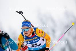 14.01.2021, Oberhof, Germany (GER): Anna Weidel (GER) -  IBU World Cup Biathlon, sprint women, Oberhof (GER). www.nordicfocus.com. © Manzoni/NordicFocus. Every downloaded picture is fee-liable.