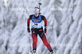 14.01.2021, Oberhof, Germany (GER): Karoline Offigstad Knotten (NOR) -  IBU World Cup Biathlon, sprint women, Oberhof (GER). www.nordicfocus.com. © Manzoni/NordicFocus. Every downloaded picture is fee-liable.