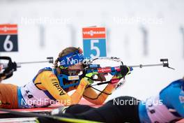 14.01.2021, Oberhof, Germany (GER): Franziska Preuss (GER) -  IBU World Cup Biathlon, sprint women, Oberhof (GER). www.nordicfocus.com. © Manzoni/NordicFocus. Every downloaded picture is fee-liable.