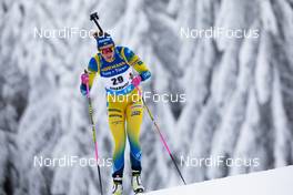 14.01.2021, Oberhof, Germany (GER): Hanna Oeberg (SWE) -  IBU World Cup Biathlon, sprint women, Oberhof (GER). www.nordicfocus.com. © Manzoni/NordicFocus. Every downloaded picture is fee-liable.