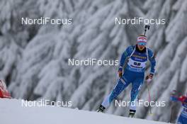 14.01.2021, Oberhof, Germany (GER): Suvi Minkkinen (FIN) -  IBU World Cup Biathlon, sprint women, Oberhof (GER). www.nordicfocus.com. © Manzoni/NordicFocus. Every downloaded picture is fee-liable.