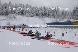 14.01.2021, Oberhof, Germany (GER): Event Feature: -  IBU World Cup Biathlon, sprint women, Oberhof (GER). www.nordicfocus.com. © Manzoni/NordicFocus. Every downloaded picture is fee-liable.