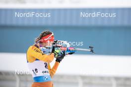 14.01.2021, Oberhof, Germany (GER): Denise Herrmann (GER) -  IBU World Cup Biathlon, sprint women, Oberhof (GER). www.nordicfocus.com. © Manzoni/NordicFocus. Every downloaded picture is fee-liable.