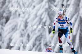 14.01.2021, Oberhof, Germany (GER): Eva Puskarcikova (CZE) -  IBU World Cup Biathlon, sprint women, Oberhof (GER). www.nordicfocus.com. © Manzoni/NordicFocus. Every downloaded picture is fee-liable.