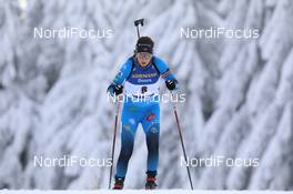14.01.2021, Oberhof, Germany (GER): Chloe Chevalier (FRA) -  IBU World Cup Biathlon, sprint women, Oberhof (GER). www.nordicfocus.com. © Manzoni/NordicFocus. Every downloaded picture is fee-liable.