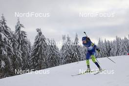 14.01.2021, Oberhof, Germany (GER): Dzinara Alimbekava (BLR) -  IBU World Cup Biathlon, sprint women, Oberhof (GER). www.nordicfocus.com. © Manzoni/NordicFocus. Every downloaded picture is fee-liable.